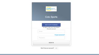 
                            8. Coto Sports - Login - Perkville - Coto Portal