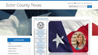 
                            4. County Clerk Ector County - Ector County Portal