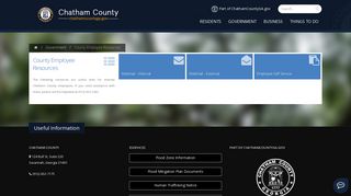 
                            3. County Employee Resources - Chatham County, Georgia - Chatham County Employee Portal