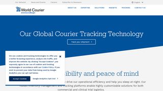 
                            5. Courier Tracking Technology, Global Courier Tracking | World ... - World Courier Login