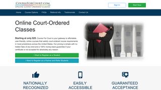 
                            4. Course For Court - North American Learning Institute Portal