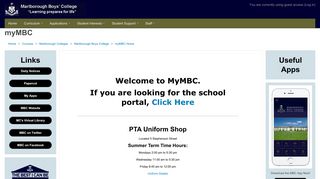 
                            4. Course: myMBC - Learning on the Loop - Mbc Parent Portal