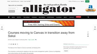 Courses moving to Canvas in transition away from Sakai ... - Uf Sakai Portal