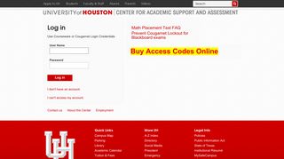 
                            1. CourseWare-Login - University Of Houston Casa Portal