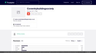 
Coventry Building Society Reviews | Read Customer Service ...  
