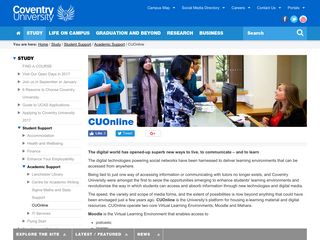 
                            6. Coventry University | CUOnline