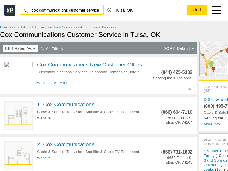 
                            7. Cox Communications Customer Service in Tulsa, OK