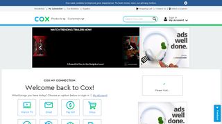 Cox My Connection - Access Webmail, News, Services & More - Cox Net Residential Webmail Portal