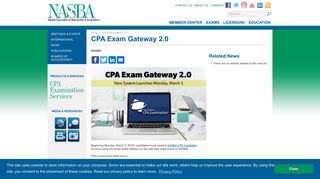 
                            8. CPA Exam Gateway 2.0 | NASBA - Nasba Org Portal