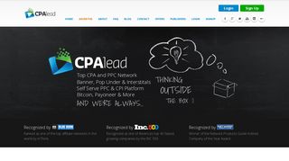 
                            5. CPA Lead Gen PPC Offers and CPI Mobile App Installs - Cpalead Sign Up