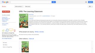 
                            7. CPD: The Learning Classroom - Highland Council Cpd Portal