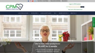 CPM Federal Credit Union: Home - Cpm Portal In