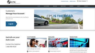 
                            1. CPS-Consumer Portfolio Services, Inc. - Consumer Portfolio Portal