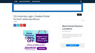 
                            7. CQ University Login | Student Portal Account -www.cqu.edu.au - Cqu Uni Portal