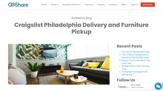 
                            5. Craigslist Philadelphia Delivery and Furniture Pickup - GoShare - Craigslist Philadelphia Portal