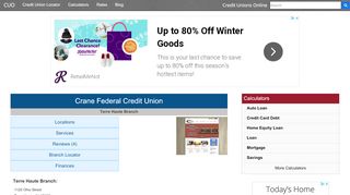 
                            1. Crane Federal Credit Union - Terre Haute, IN - Crane Federal Credit Union Portal