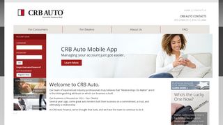 
                            1. CRB Auto - California Republic Bank Auto Finance Portal