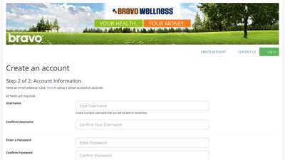 Create an account  Wellness Portal  Powered By ...