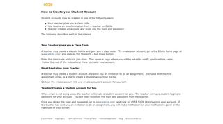 
                            5. Create Student Account - Edcite - Edcite Student Sign Up