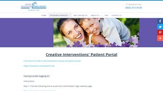 
                            9. Creative Interventions's Patient Portal - Creative Interventions - Https Centralreach Com Portal