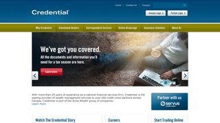 
                            3. Credential Financial - Credential Asset Management Portal