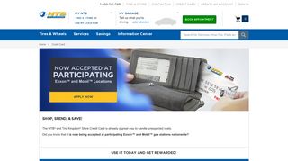 
                            7. Credit Card - NTB - Merchants Tire Portal