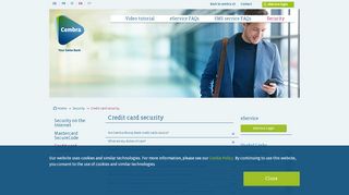 
                            3. Credit card security - Cembra Money Bank - Cembra Credit Card Portal
