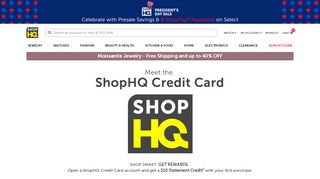
                            3. Credit Card | SHOPHQ - Shophq Credit Card Portal