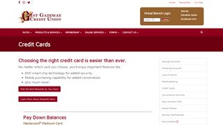 
                            1. Credit Cards - 1st Gateway Credit Union - Atira Rewards Portal