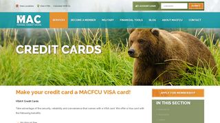 
Credit Cards - MAC Federal Credit Union (MACFCU)  
