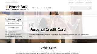 
Credit Cards | Nebraska - Pinnacle Bank
