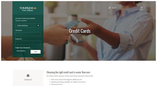 
                            4. Credit Cards › Tompkins Trust Company - Tompkins Credit Card Portal