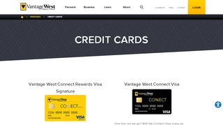 Credit Cards | Vantage West Credit Union - Vantage Card Services Portal