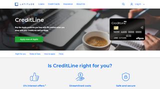 
                            5. CreditLine Card - Interest Free Credit Card | Latitude Financial ... - Gecreditline Com Au Login