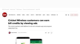 
                            5. Cricket Wireless customers can earn bill credits by viewing ... - Cricket Wireless Rewards Portal