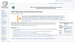 
                            5. CRIF High Mark Credit Information Services - Wikipedia - Crif Highmark Portal