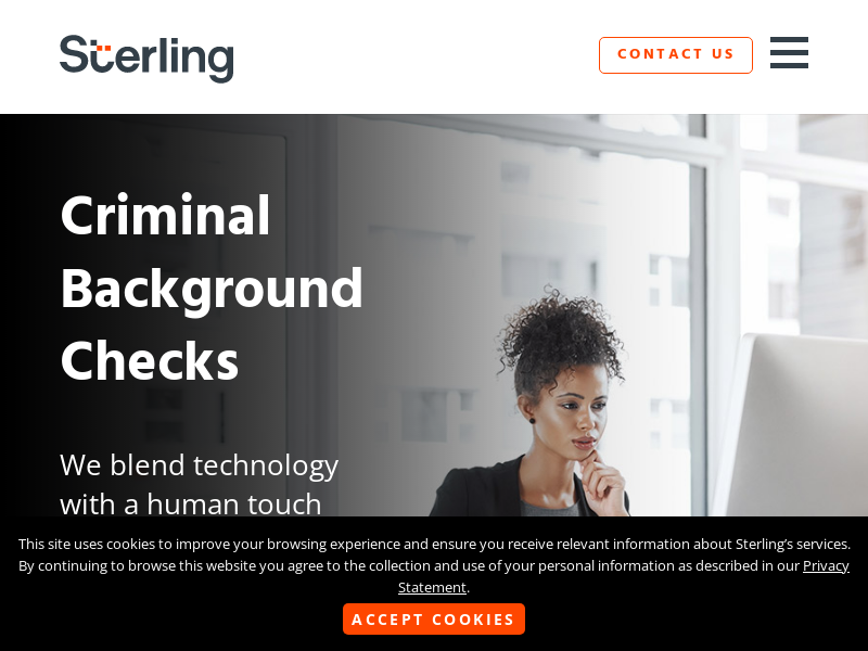 
                            5. Criminal Background Check For Employment - Sterling