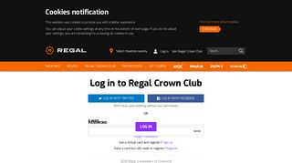 
                            1. Crown Club Login | Regal - Crown Club Portal