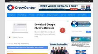 
                            4. Cruise Ship Crew Internet Prices and Onboard WI-FI Packages - Ncl Crew Internet Portal