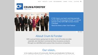 Crum & Forster Insurance - Admitted Property & Casualty ...