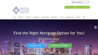 
                            6. Crystal Clear Mortgage, LLC - Clear Creek Lending Portal