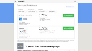 
                            5. CS Alterna Bank Online Banking Login - CC Bank - Alterna Bank Sign In