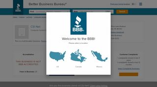 
                            7. CSI Net | Better Business Bureau® Profile - Csinet Net Email Portal