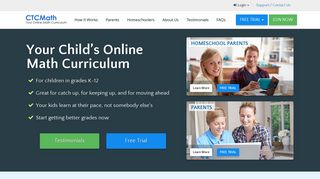 CTCMath - Welcome - Maths Online Portal Free