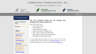 
                            3. CTS | Worry-free Testing - Cts Online Portal