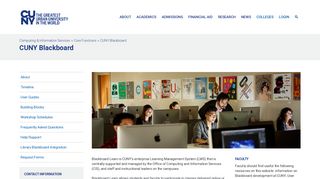 
                            6. CUNY Blackboard – The City University of New York - Lms Cdi Student Portal
