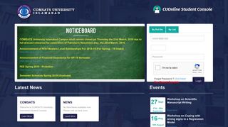 
                            1. CUOnline Student Portal - Cu Online Lahore Student Portal