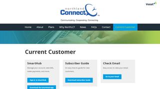Current Customer - Northland Connect Broadband - Northlc Com Portal