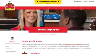 
                            1. Current Employees | Casey's General Store - Casey's Employee Portal