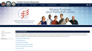
                            1. Current Employees - Civilian Human Resources - Navy Civilian Eopf Login